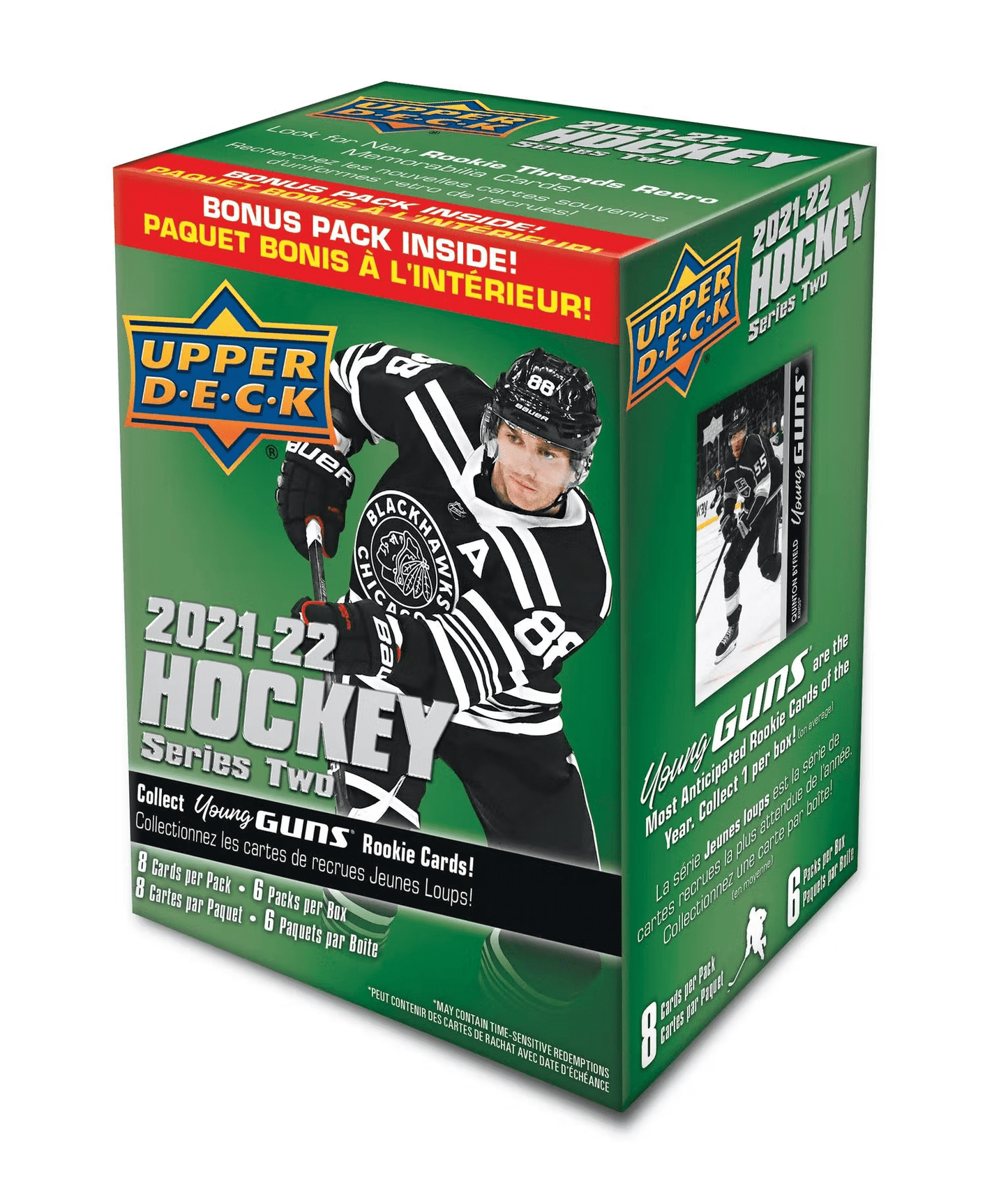 2021-2022 Upper Deck Series 2 Hockey 6-Pack Blaster Box