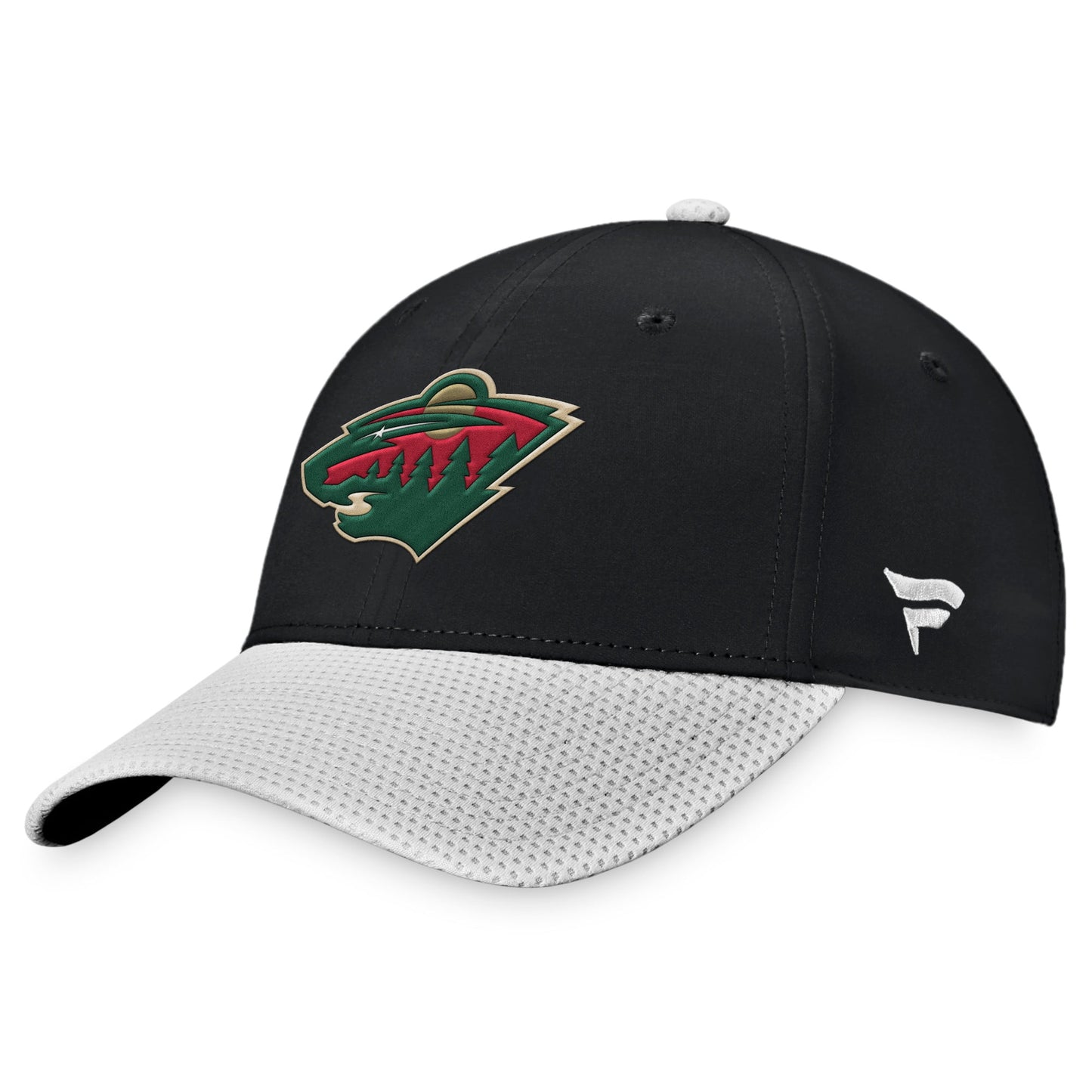 Men's Fanatics Branded  Black/Gray Minnesota Wild 2023 NHL Global Series Sweden Adjustable Hat - OSFA