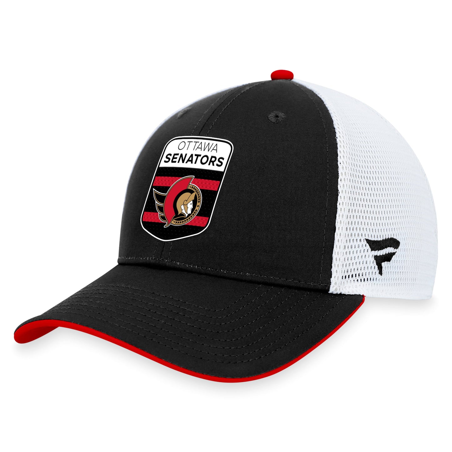 Men's Fanatics Branded  Black Ottawa Senators 2023 NHL Draft On Stage Trucker Adjustable Hat - OSFA