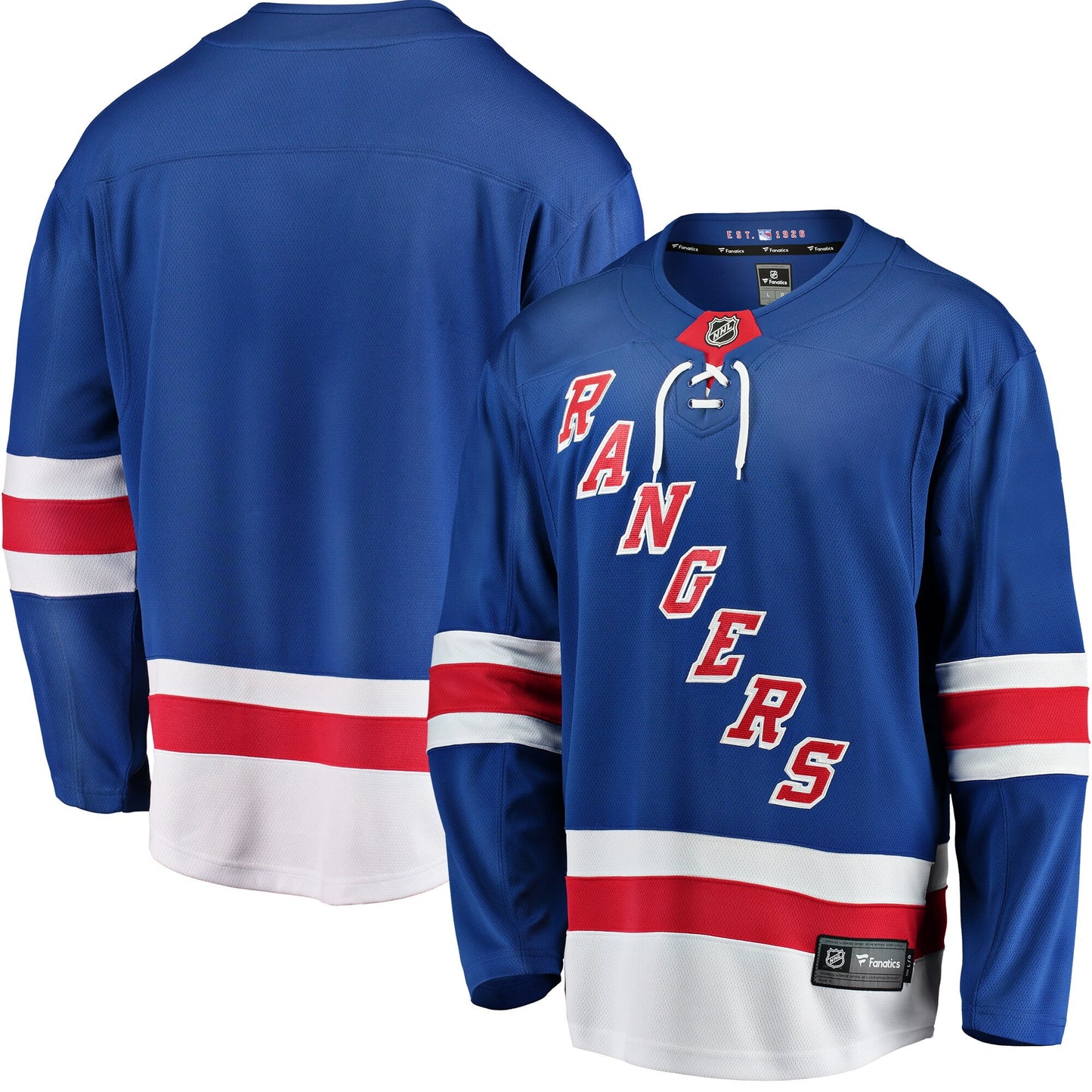 Men's Fanatics Branded Blue New York Rangers Breakaway Home Jersey