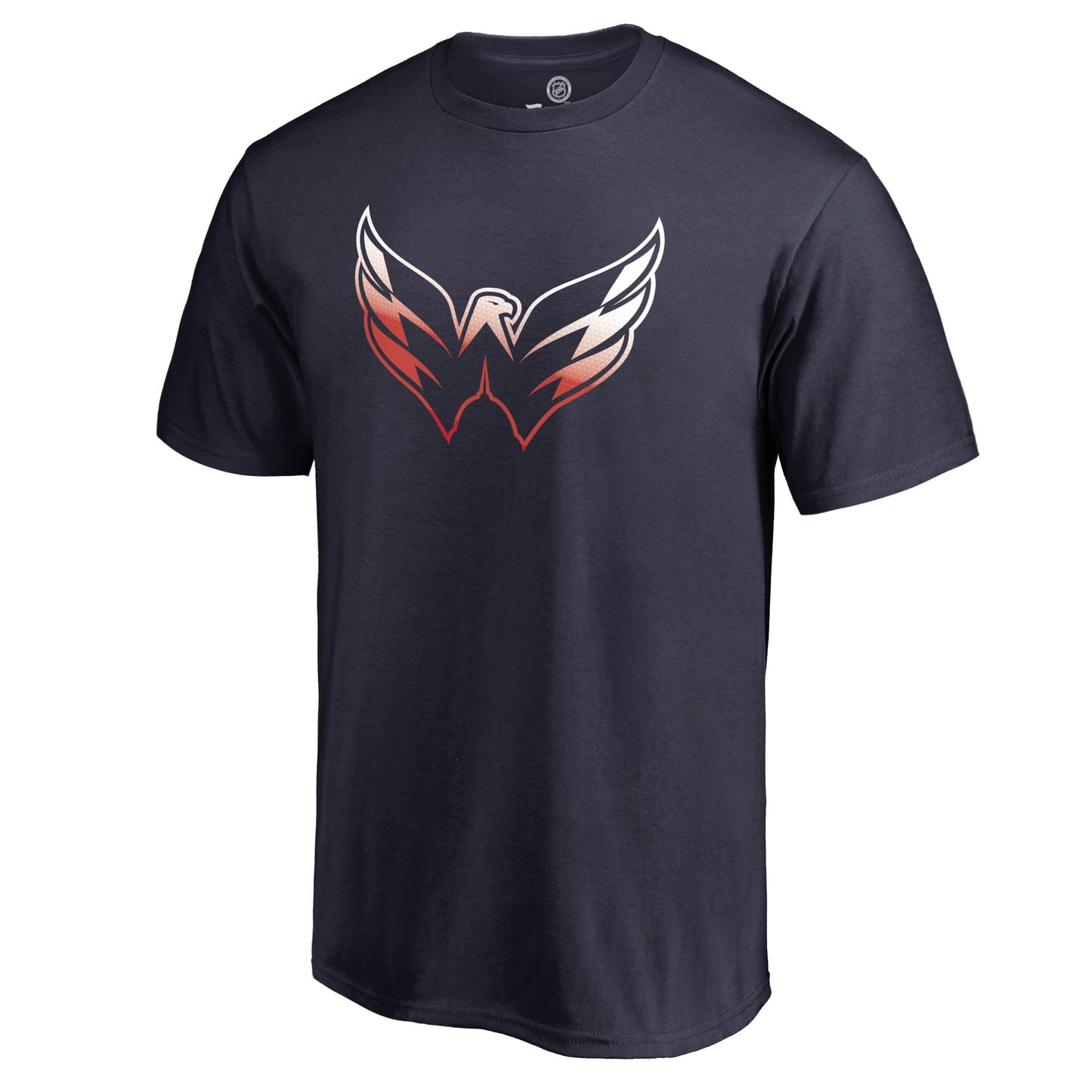 Men's Fanatics Branded Navy Washington Capitals Gradient Logo T-Shirt