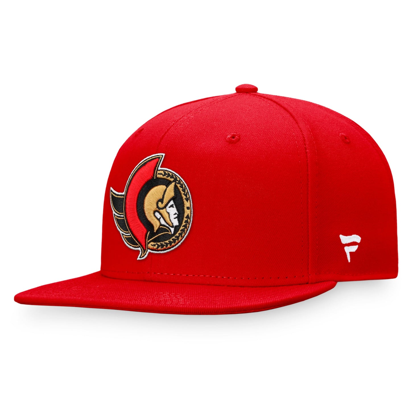 Men's Fanatics Branded Red Ottawa Senators Core Primary Logo Fitted Hat