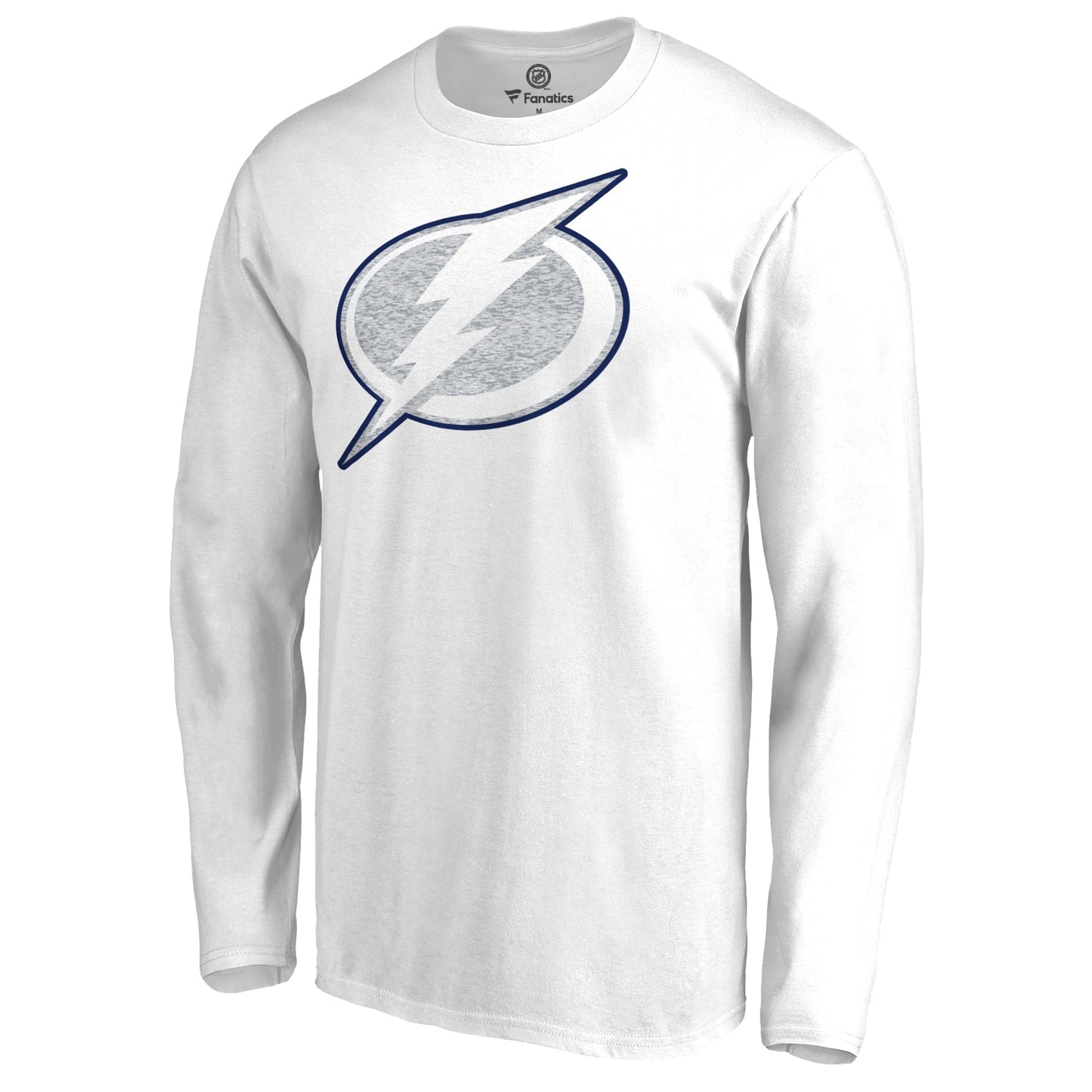 Men's Fanatics Branded White Tampa Bay Lightning White Out Long Sleeve T-Shirt