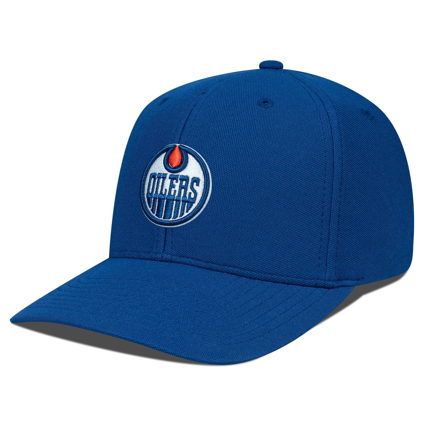 Men's Levelwear Blue Edmonton Oilers Fusion Lefty Cap - OSFA