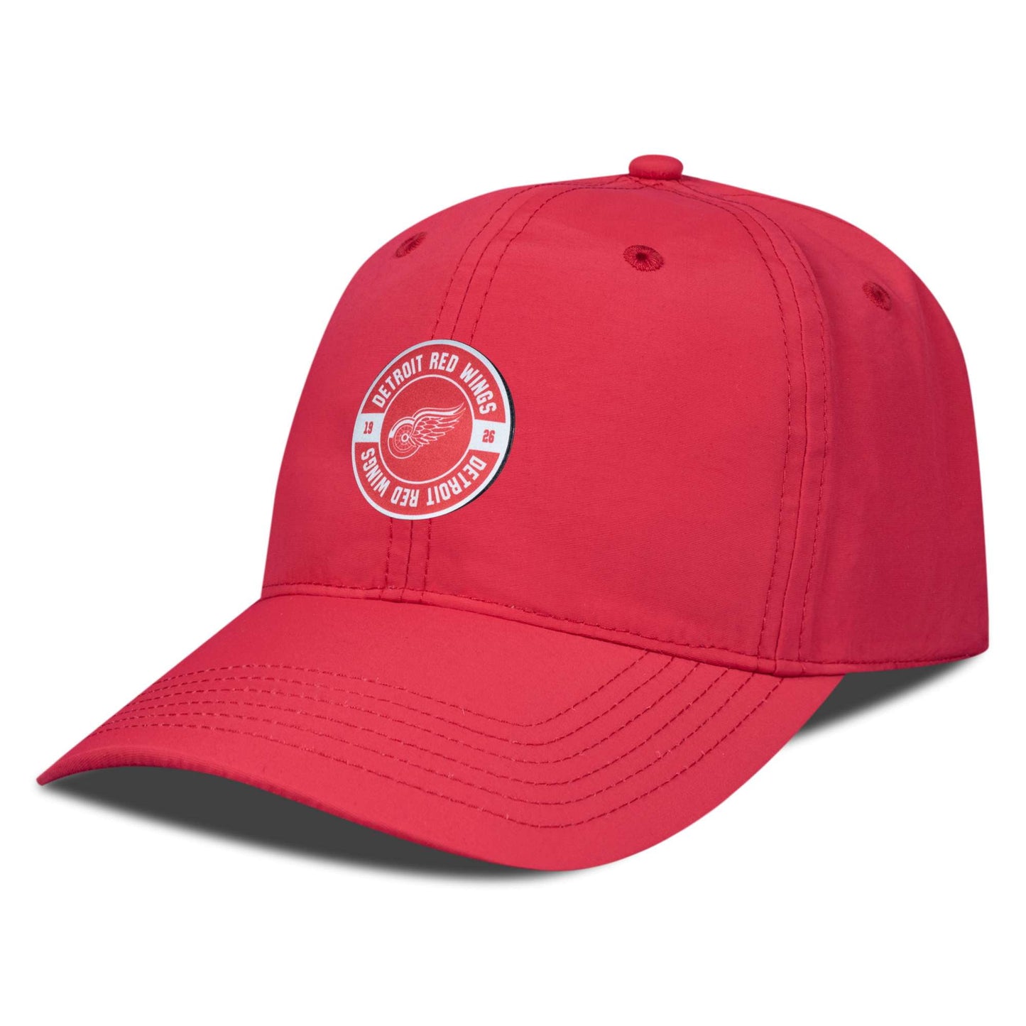 Men's Levelwear Red Detroit Red Wings Crest Adjustable Hat - OSFA