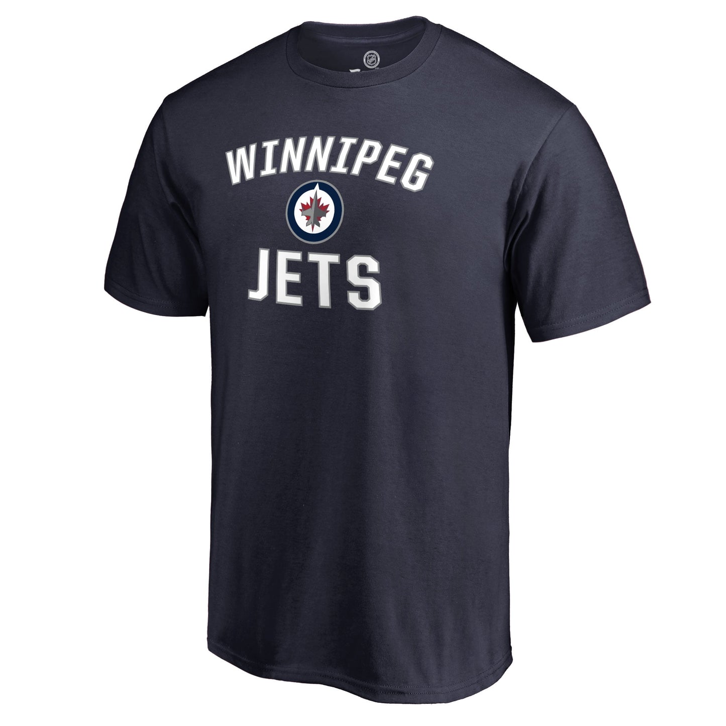 Men's Navy Winnipeg Jets Victory Arch T-Shirt
