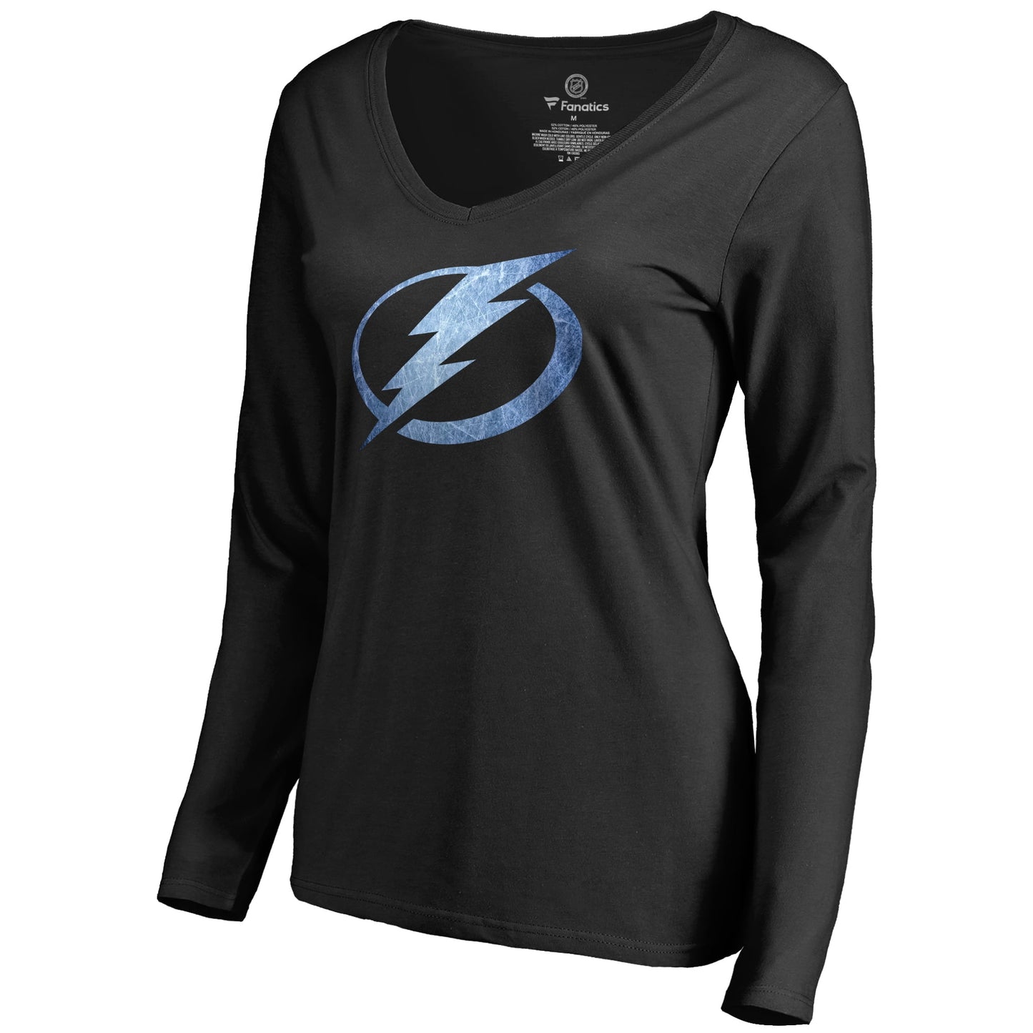 Women's Black Tampa Bay Lightning Pond Hockey Long Sleeve T-Shirt