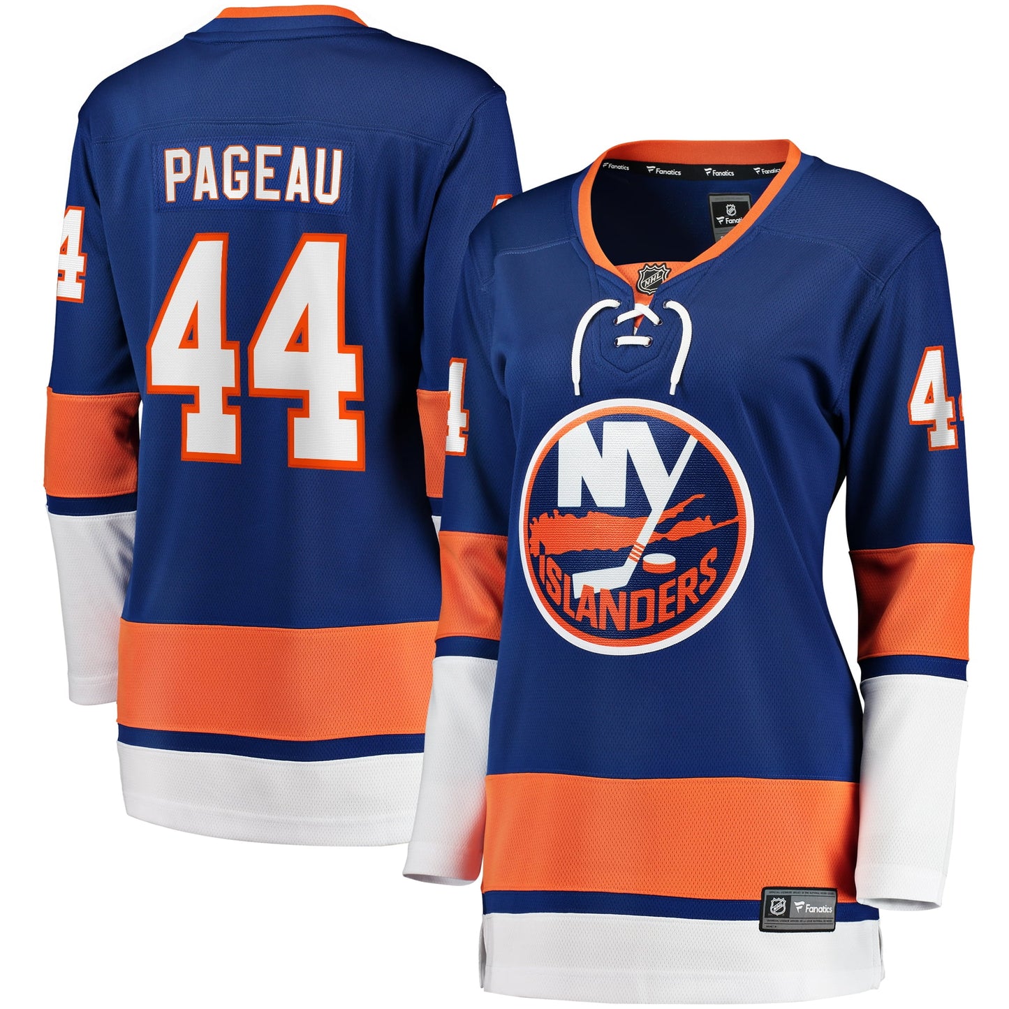 Women's Fanatics Branded Jean-Gabriel Pageau Blue New York Islanders Breakaway Player Jersey