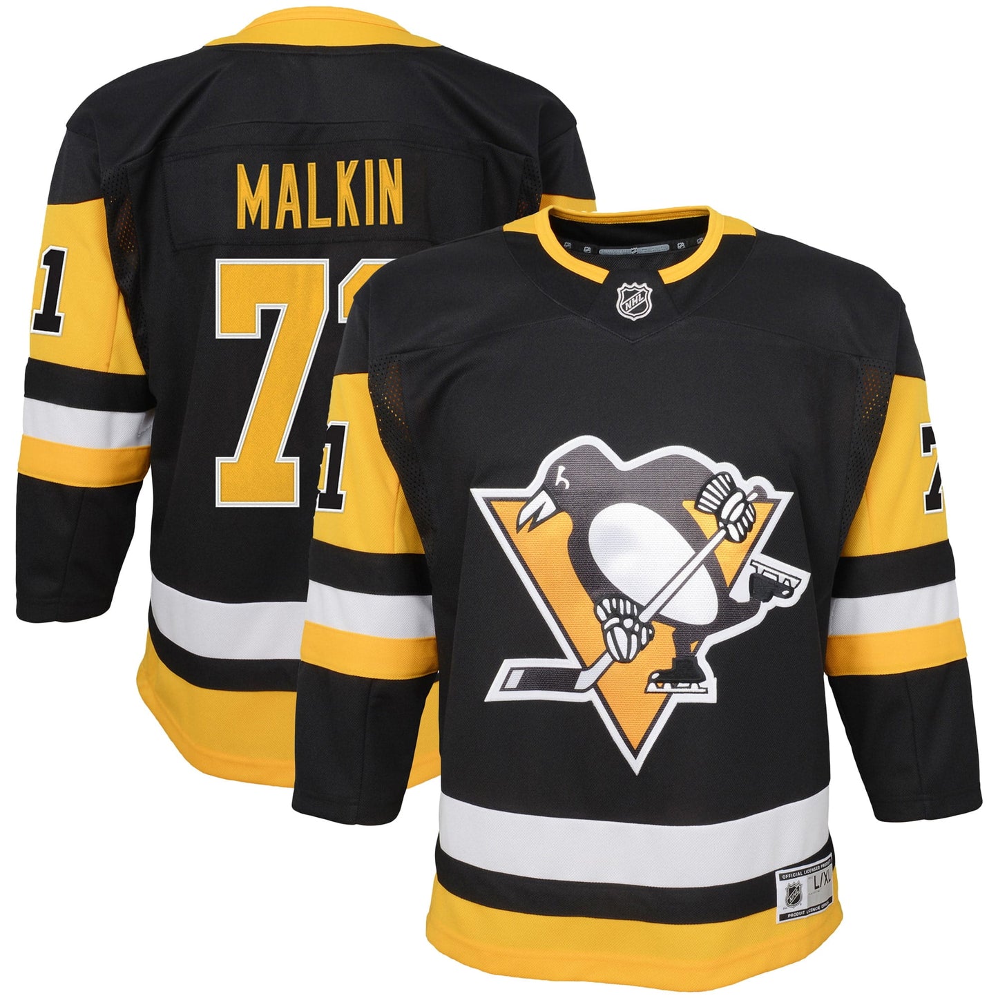 Youth Evgeni Malkin Black Pittsburgh Penguins Home Premier Player Jersey