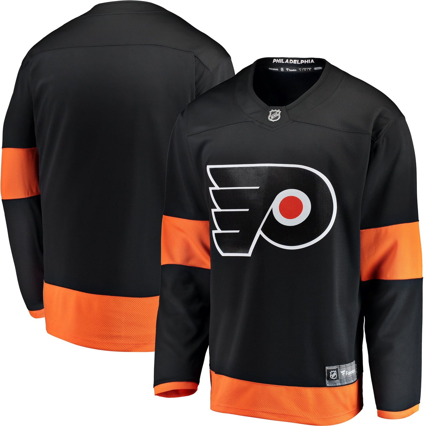 Youth Fanatics Branded Black Philadelphia Flyers Alternate Breakaway Jersey